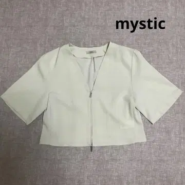 미스틱 반팔 숏 자켓
