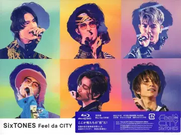 SixTONES Blu-ray 초회 한정판 Feel da CITY