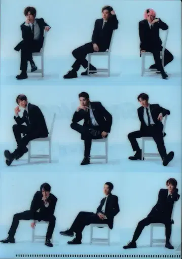 Snow Man 브라더 비트 A5 클리어 파일