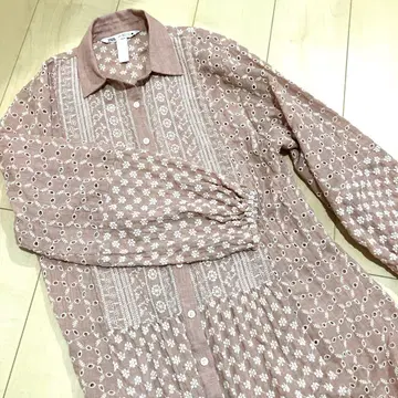 ZARA 컷워크 레이스 원피스 롱 기장