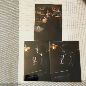 오카미야 쿠루미의 와인 특전 브로마이드