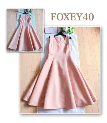 FOXEY 20만 고급 실크 울 원피스 40 컨디션 최상 rene