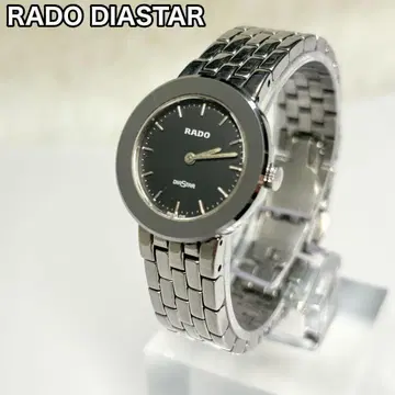 RADO 라도 다이아스타 153.0342.3 블랙 실버 손목시계
