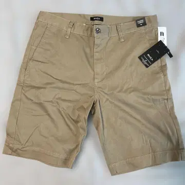 RVCA 베이지 숏 팬츠 32인치