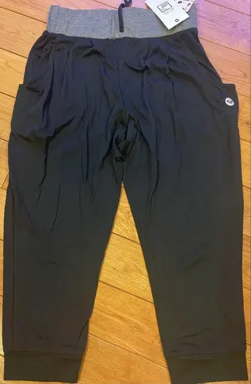 록시 퀵 드라이 블랙 조거 팬츠