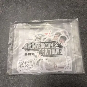 RUNSEOKJIN in JAPAN 스티커 파우치 세트 진 BTS