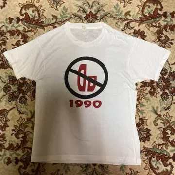 90s 스크린 스타즈 화이트 빈티지 디자인 티셔츠 화이트