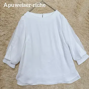 [ 아푸와이저 리셰 ] 새상품급! 블라우스 엘레강스 파티 포멀