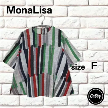 MonaLisa 윈즈 상회 풀오버 블라우스 인도 면