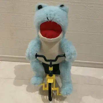 차리카에루 기믹 봉제 인형 스카이블루 다이토 한정판 오토보케 케로삐