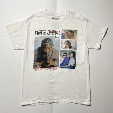 21s POETIC JUSTICE 티셔츠 2PAC