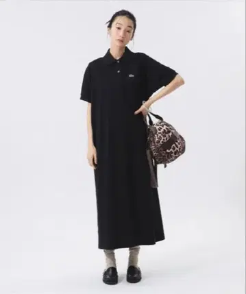 [별주] LACOSTE / 롱 피케 드레스