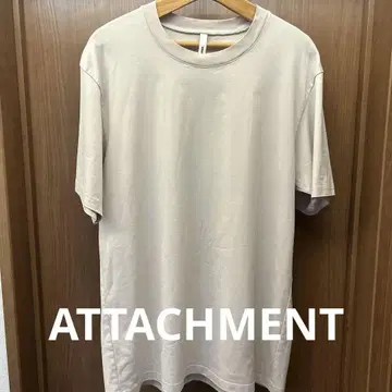 ATTACHMENT 기자실키 천축 크루넥 T셔츠 2