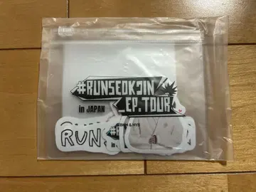 BTS 진 RUNSEOKJIN in JAPAN 스티커 세트