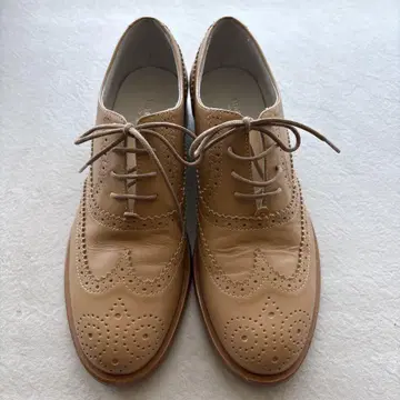 천연 가죽 신발 이탈리아제 윙팁 24.0cm