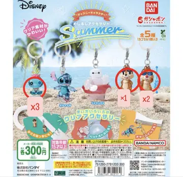 디즈니 summer 메지루시 액세서리 5개 묶음 판매