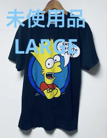 미사용품 THE SIMPSONS S/S TEE L 사이즈 USA 제