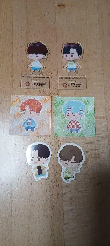BTS Island 아크릴 스탠드 피크 씰