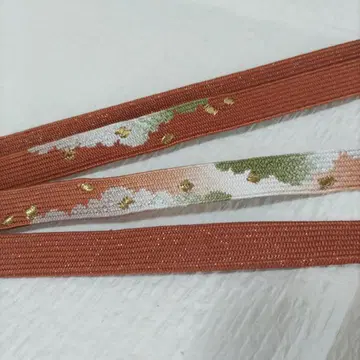 순수 실크 허리띠