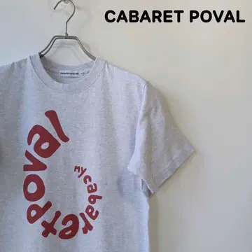 CABARET POVAL 캬바쿠라 프린트 티셔츠