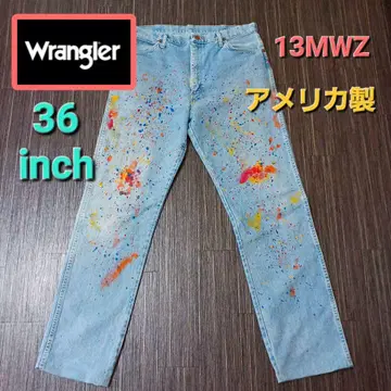 Wrangler 13MWZ 데님 36인치 미국제