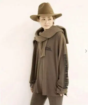 deuxiemeclasse 긴팔 티셔츠 브라운