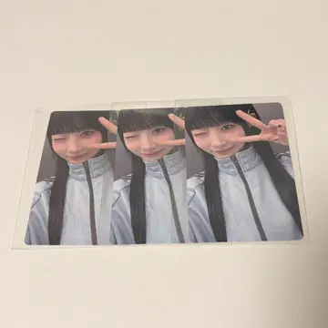 ME:I SHIZUKU 이이다 시즈키 트레이딩 카드 FC 3장 세트