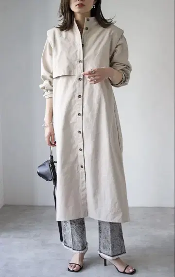 요크 레이어드 원피스