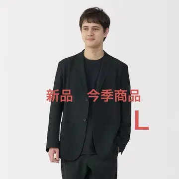 MUJI 신사용 통기성 스트레치 축구 자켓 L