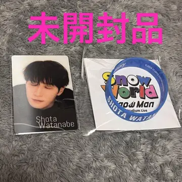Snow Man 1st Stadium Live Snow World 굿즈