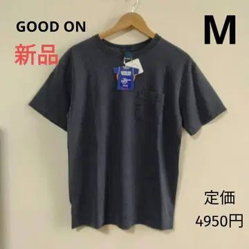 새상품 Good On 포켓 티셔츠 반팔 티셔츠 남성용 M