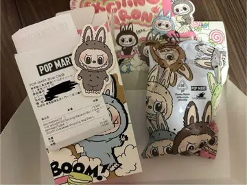 POP MART 마카롱 라부부 Sesame Bean