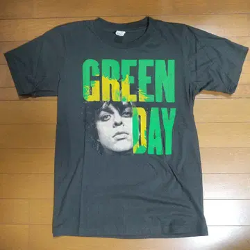GREEN DAY 그린 데이 반팔 티셔츠 블랙 사이즈 M