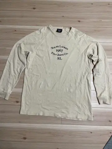 랄프 로렌 코튼 롱T XL