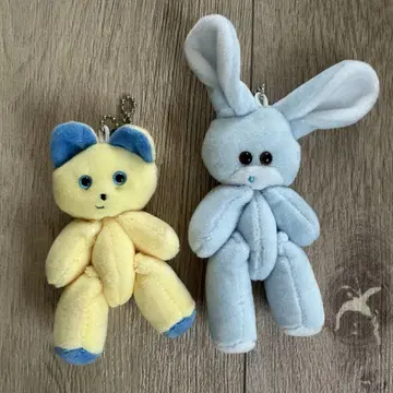 타오푸린 우사지 곰키치 가챠가챠 봉제 인형 마스코트