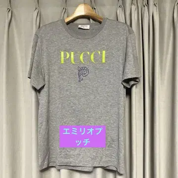 PUCCI 에밀리오 푸치 그레이 반팔 티셔츠 M 사이즈
