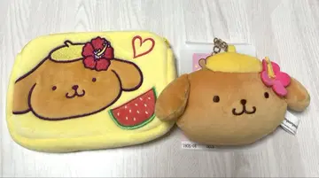 시마무라 폼폼푸딩 티슈 파우치 참 일광화상 산리오