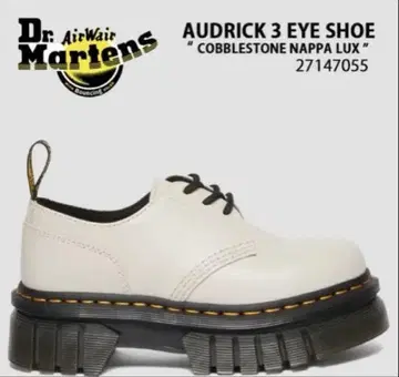 Dr.Martens 마틴 화이트 통굽 3홀 audrick