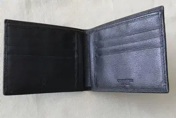 [미사용 새상품] CERRUTI 1881 남성용 반지갑 블랙