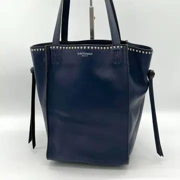 [ 새상품급 ] J&M DAVIDSON 벨 미니 스터드 핸드백 네이비
