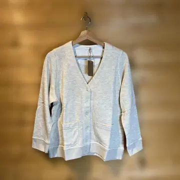 새상품 leaf clip 가디건