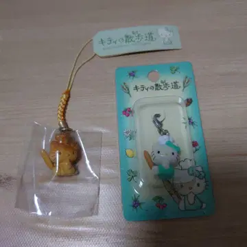 키티의 산책로 네츠케와 지퍼 마스코트