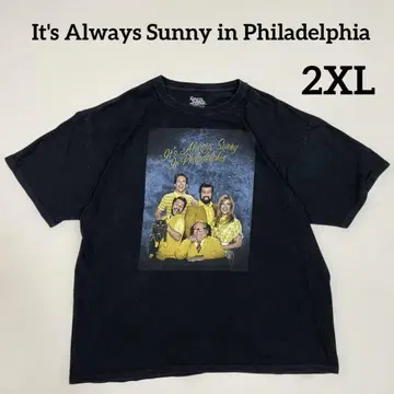 필라델피아는 오늘도 맑음 티셔츠 블랙 2X 사이즈 미국 드라마