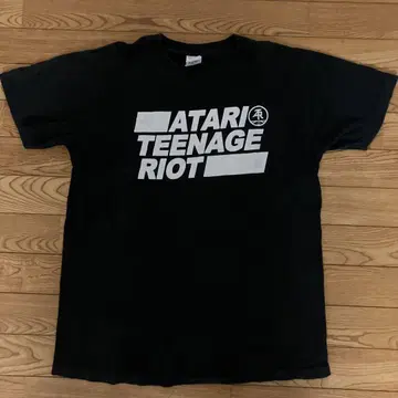Atari Teenage Riot T셔츠 M 사이즈 블랙