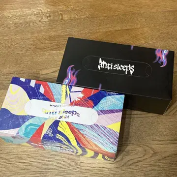back number POP-UP BOX 티슈 2종 세트