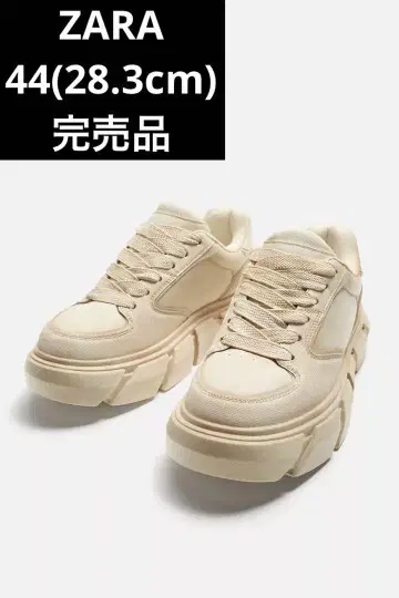 ZARA 자라 청키 밑창 스니커즈 44 28.3cm 완판템