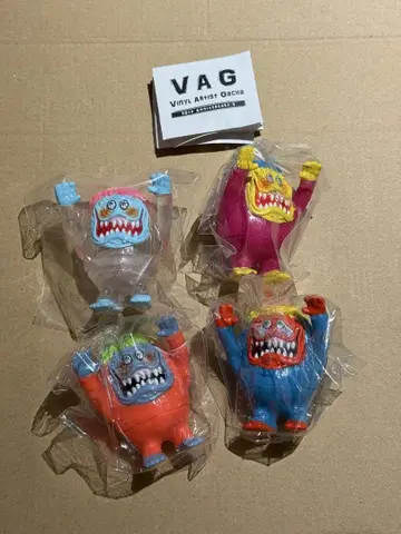 4종 세트 VAG 10th VONGO 봉고 가챠 쉘터 뱅크