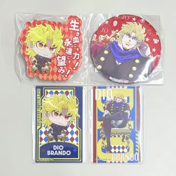 죠죠월드3 디오 캔배지 아크릴배지 아크릴카드 jojo