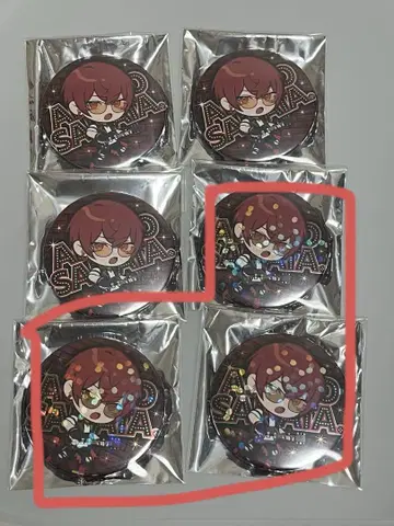 바보 사카타. 캔뱃지 사카와