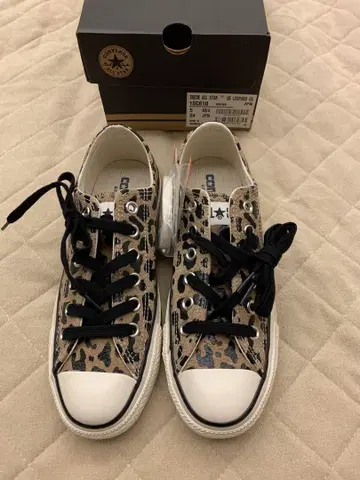 CONVERSE 컨버스 5 레오파드 무늬 스니커즈 24.0cm 새상품